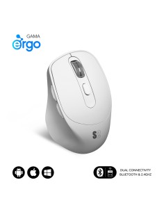 SUBBLIM RatÃ³n CURVE ERGO DUAL MOUSE BATTERY BLACK