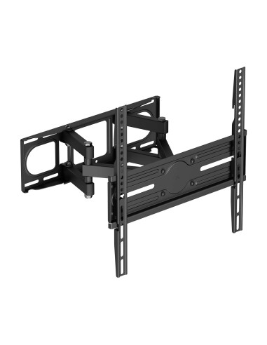 AISENS Soporte eco giratorio, inclinable y nivelable para monitor/TV 40kg de 32-70, Negro