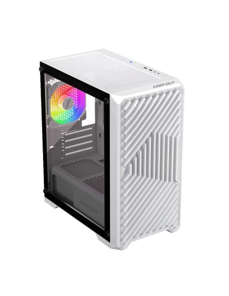 KEEP OUT XC-220W GLASS Caja de PC Micro ATX