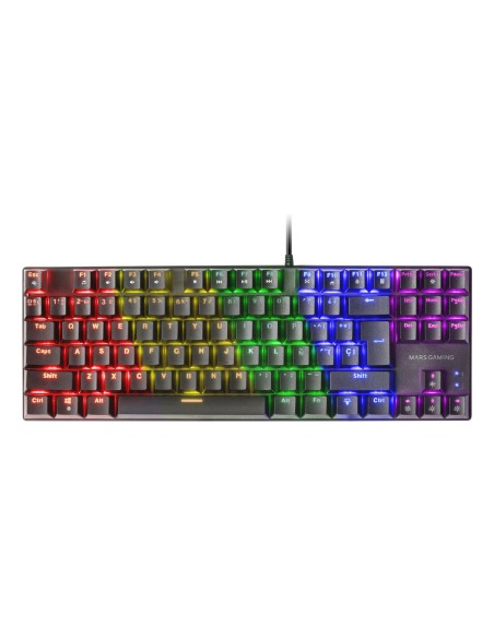 Mars Gaming MK80 teclado Juego USB QZERTY Italiano Negro