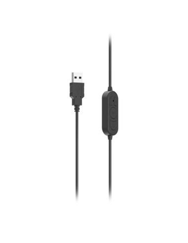 Hama HS-USB300 V2 Auriculares AlÃ¡mbrico Diadema Oficina/Centro de llamadas USB tipo A Negro