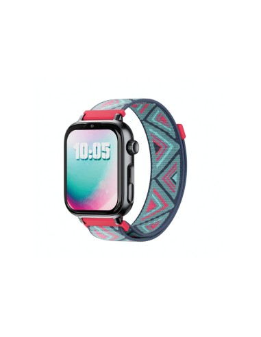 SaveFamily SaveWatch Plus 2 Reloj Inteligente para niÃ±os 4G Esfera Negra correa Tela Tribeca