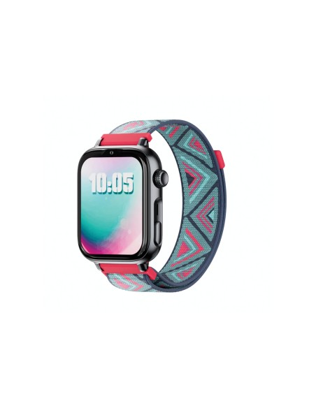 SaveFamily SaveWatch Plus 2 Reloj Inteligente para niÃ±os 4G Esfera Negra correa Tela Tribeca