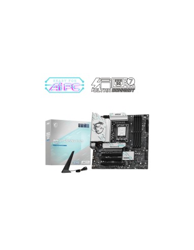 MSI B860M GAMING PLUS WIFI placa base Intel B860 LGA 1851 (Socket V1) micro ATX