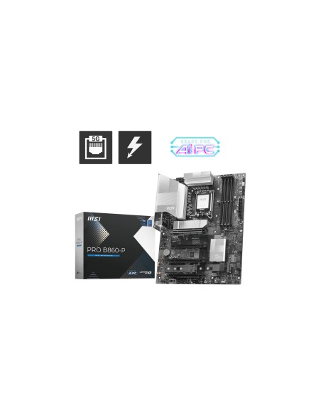 MSI PRO B860-P placa base Intel B860 LGA 1851 (Socket V1) ATX