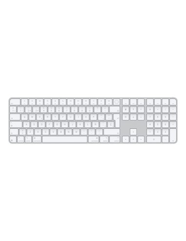 Apple Magic teclado Universal USB + Bluetooth QWERTY EspaÃ±ol Blanco