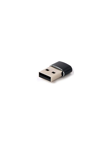 Gembird A-USB2-AMCF-02 cambiador de gÃ©nero para cable USB A USB C Negro