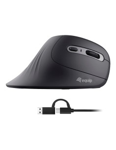 Equip 245119 ratÃ³n Universal mano derecha USB Type-A + USB Type-C Ã“ptico 7200 DPI