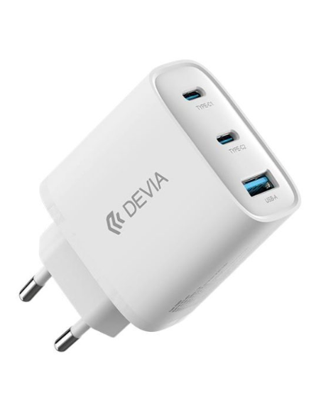 DEVIA CARGADOR EXTREME PD USB 65W / 2 USB C GAN