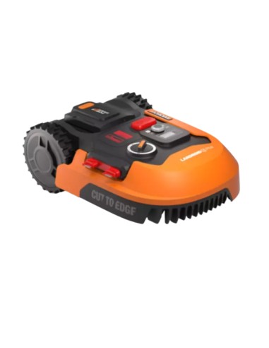 WORX WR165E cortadora de cÃ©sped Robot cortacÃ©sped BaterÃ­a Negro, Naranja