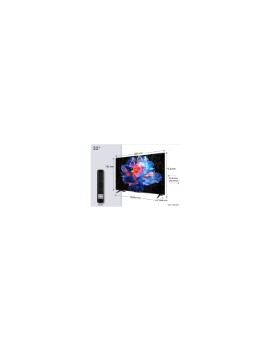 TCL P6K 55P6K Televisor 139,7 cm (55") 4K Ultra HD Smart TV Wifi MetÃ¡lico