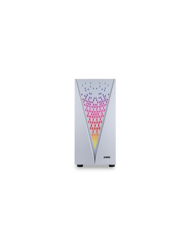 Abysm Gaming Danube Kolpa ARGB Caja PC ATX Cristal Templado USB 3.0 Blanco