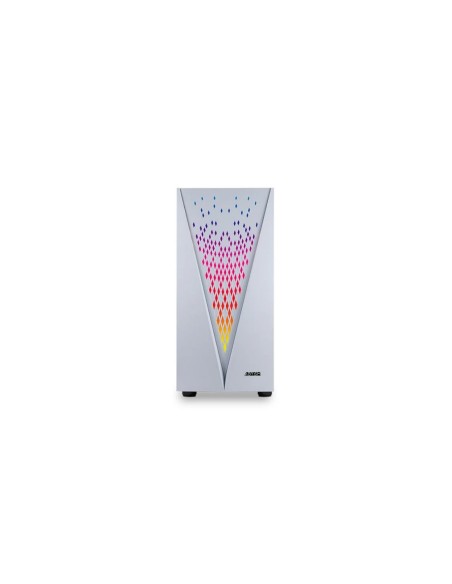 Abysm Gaming Danube Kolpa ARGB Caja PC ATX Cristal Templado USB 3.0 Blanco