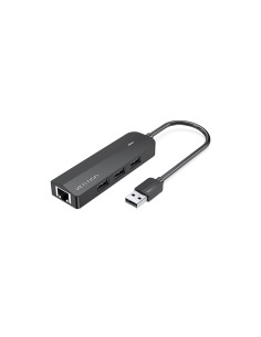 Vention Docking USB 2.0 CHPBB/ 3xUSB/ 1xMicro USB/ 1xRJ45/ Negro