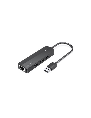Vention Docking USB 2.0 CHPBB/ 3xUSB/ 1xMicro USB/ 1xRJ45/ Negro