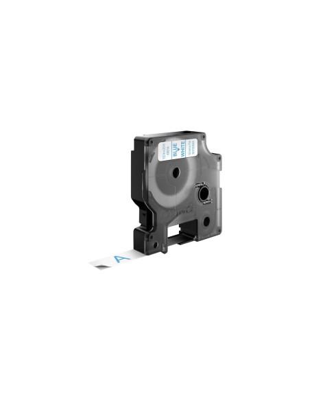 DYMO D1 - Etiquetas estÃ¡ndar - Azul sobre blanco - 12mm x 7m