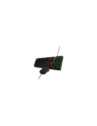 Ewent PL3200 teclado RatÃ³n incluido Juego USB QWERTY Italiano Negro