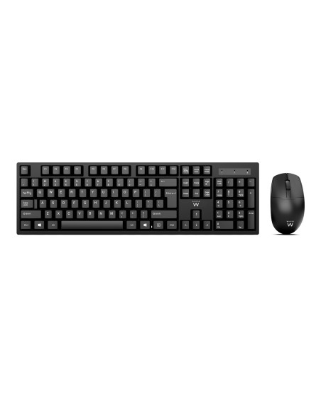 Ewent EW3280 teclado RatÃ³n incluido Universal RF inalÃ¡mbrico QWERTY Italiano Negro