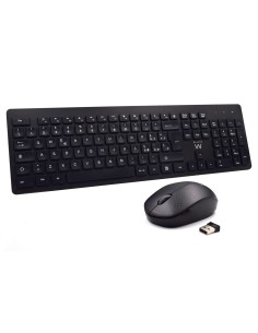 Ewent EW3255 teclado RatÃ³n incluido Universal QWERTY Italiano Negro