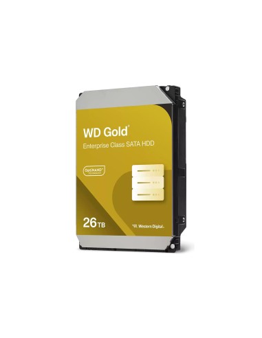 Western Digital Gold WD261KRYZ disco duro interno 26 TB 7200 RPM 512 MB 3.5" Serial ATA III