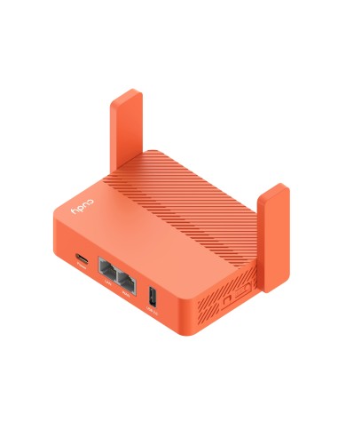 Cudy AC1200 router inalÃ¡mbrico Ethernet rÃ¡pido Naranja