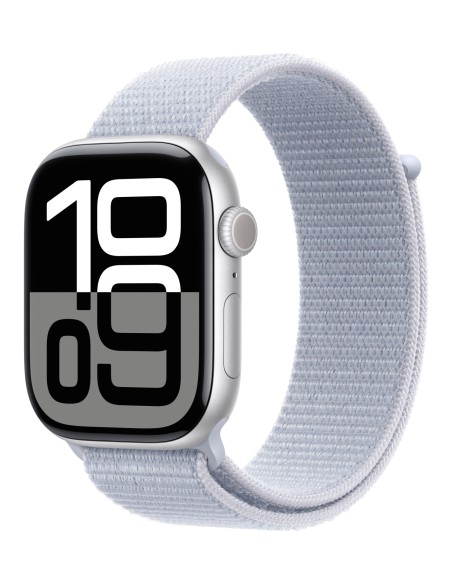 Apple Watch Series 10 OLED 46 mm Digital 416 x 496 Pixeles Pantalla tÃ¡ctil Plata Wifi GPS (satÃ©lite)