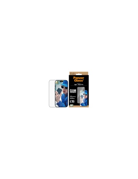 PanzerGlass Â® Screen Protector iPhone 17 Pro | Ultra-Wide Fit w. EasyAligner Protector de pantalla Apple 1 pieza(s)