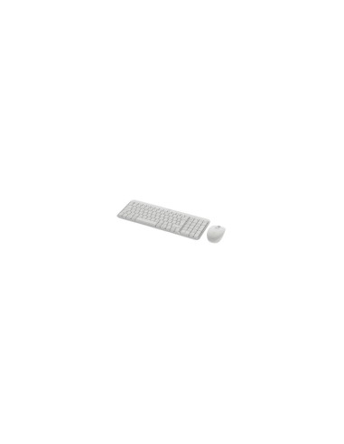 Logitech 920-013544 teclado RF Wireless + Bluetooth EspaÃ±ol Blanco