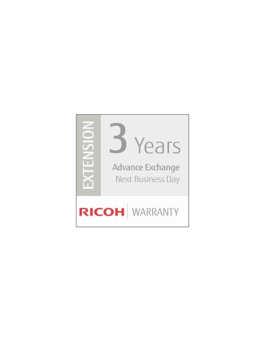 Ricoh ExtensiÃ³n de GarantÃ­a a 3 aÃ±os (Pasaportes)