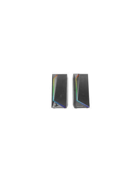 Mars Gaming MS72 altavoz Negro AlÃ¡mbrico 15 W