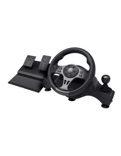 Trust GXT 289 Movi Negro USB Volante + Pedales Nintendo Switch, PlayStation 4, Xbox One S, Xbox One X, Xbox Series S, Xbox Serie