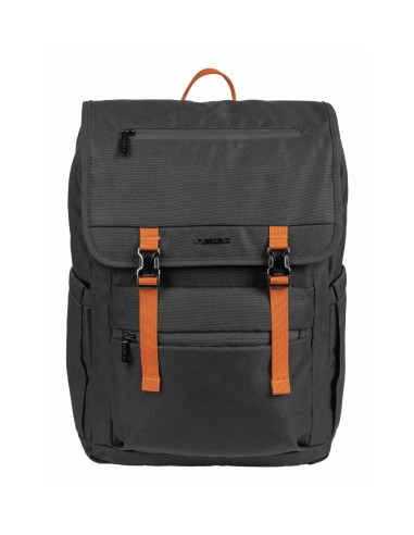 NATEC Niala Ginger Orange 39,6 cm (15.6") Mochila Negro