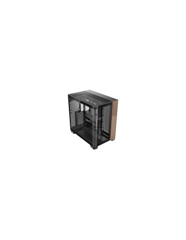 Antec C8 Curve Wood Full Tower Negro, Transparente, Madera