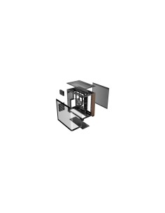 Antec C8 Curve Wood Full Tower Negro, Transparente, Madera 2