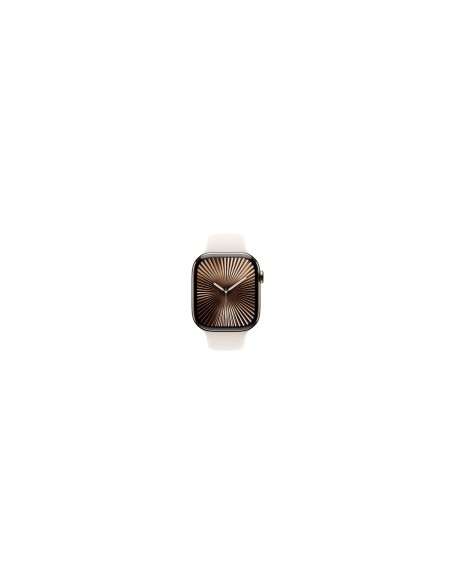 Apple Watch Series 10 OLED 46 mm Digital 416 x 496 Pixeles Pantalla tÃ¡ctil 4G Oro Wifi GPS (satÃ©lite)