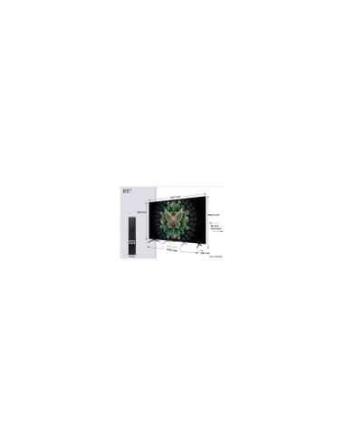 TCL C6K 65C6K Televisor 165,1 cm (65") 4K Ultra HD Smart TV Wifi MetÃ¡lico