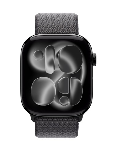 Apple MFFN4ZM/A Accesorios para dispositivos vestibles inteligentes Grupo de rock Gris Oscuro Nylon, PoliÃ©ster reciclado, Spand