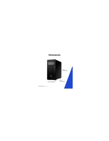 HP Z2 Tower G1i Wolf Pro Security Edition Intel Core Ultra 7 265 32 GB DDR5-SDRAM 1 TB SSD NVIDIA RTX A1000 Windows 11 Pro Torre