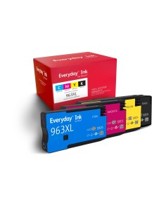 Tinta Everydayâ„¢ Multipack de Xerox compatible con HP HP963XL (HP963XL MULTIPACK), Capacidad alta