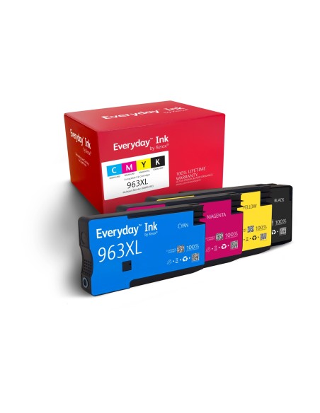 Tinta Everydayâ„¢ Multipack de Xerox compatible con HP HP963XL (HP963XL MULTIPACK), Capacidad alta