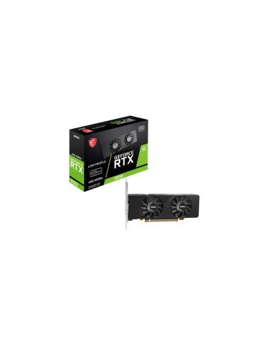 MSI GEFORCE RTX 3050 LP E 6G OC tarjeta grÃ¡fica NVIDIA 6 GB GDDR6