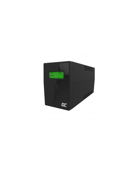 Green Cell UPS01LCD sistema de alimentaciÃ³n ininterrumpida (UPS) LÃ­nea interactiva 0,6 kVA 360 W 2 salidas AC