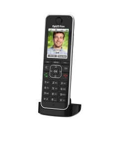 FRITZ!Fon C6 TelÃ©fono DECT Identificador de llamadas Negro