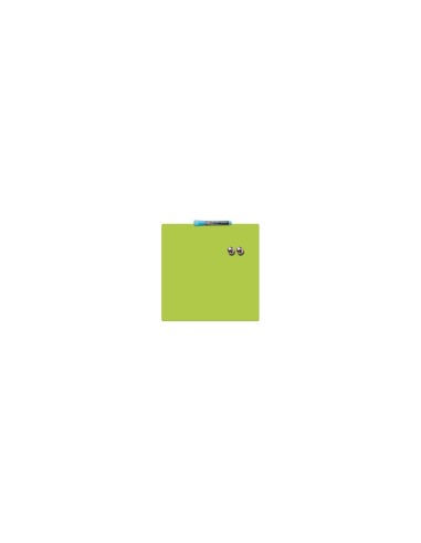 Rexel Pizarra hogar magnÃ©tica 360x360mm verde