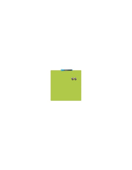 Rexel Pizarra hogar magnÃ©tica 360x360mm verde