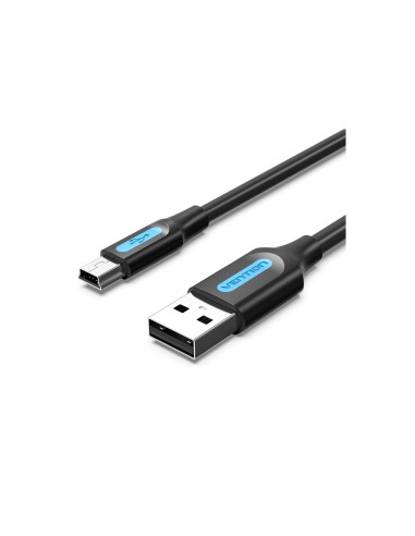 Vention Cable USB 2.0 COMBH/ USB Macho - MiniUSB Macho/ 2m/ Negro