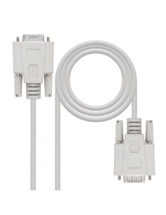 Nanocable 10.14.0506 cable de serie Beige 6 m DB9