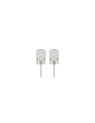 Nanocable 10.14.0506 cable de serie Beige 6 m DB9