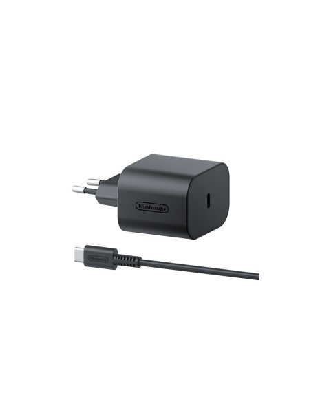 Nintendo 10015096 cargador de dispositivo mÃ³vil Consola de juegos portÃ¡til Negro Corriente alterna Interior