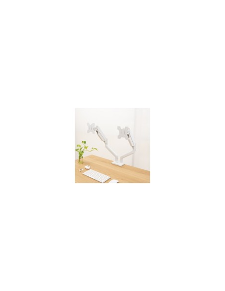 TooQ DB1434TNR-W soporte para monitor 86,4 cm (34") Escritorio Blanco